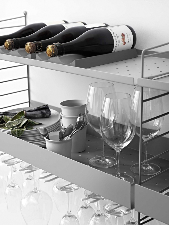 String Furniture Plus hanger rack 16x20 2-pack wit