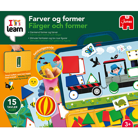 I learn - Farver og former