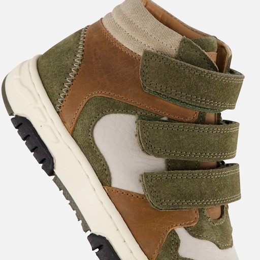 Muyters Sneakers Velcro groen Leer