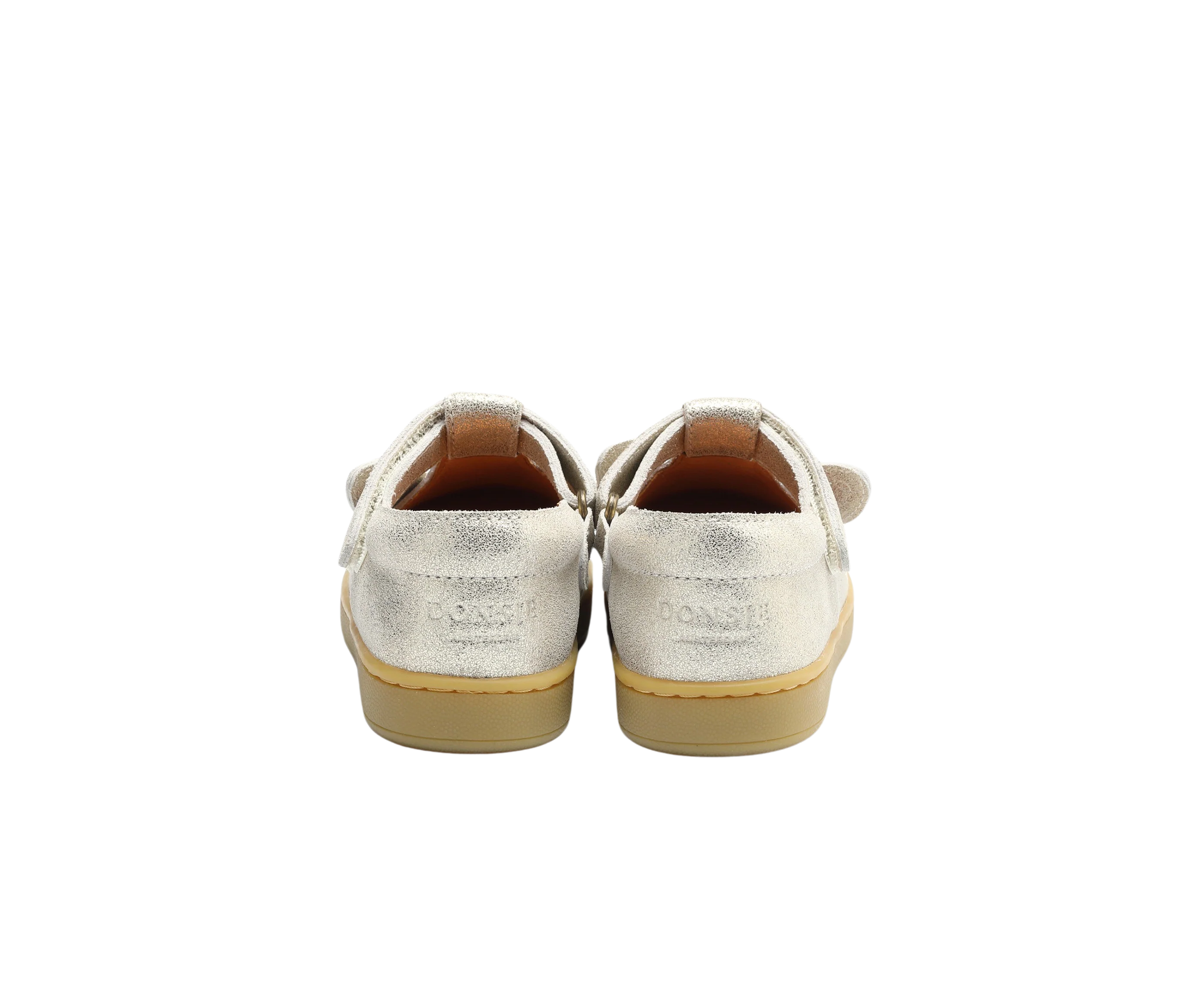 Qesterre Shoes | Bunny | Silver Metallic Leather