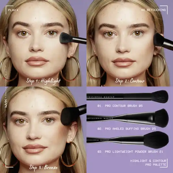 Highlight & Contour Pro Palette