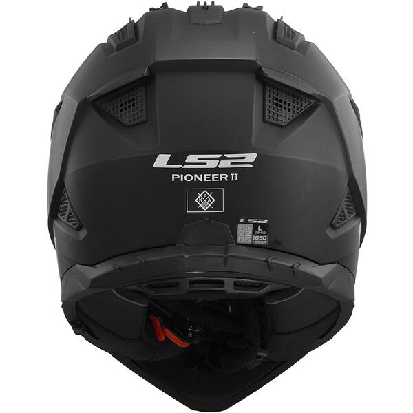 LS2 - Casque MX702 Pioneer II Solid Noir Mat