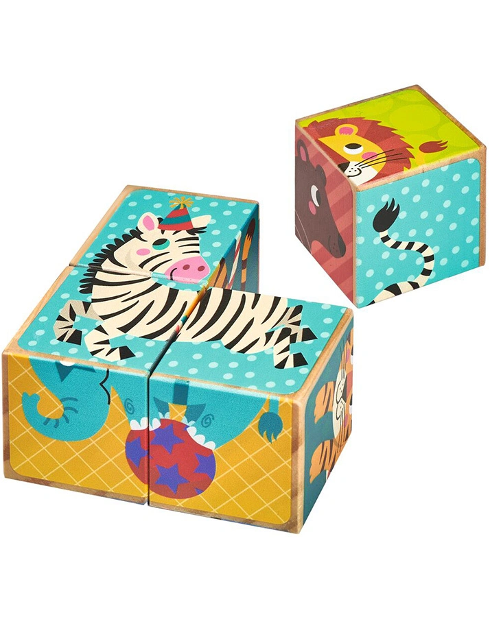 Würfel-Puzzle ZIRKUSFREUNDE