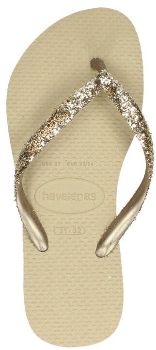 Havaianas Slim Glitter beige