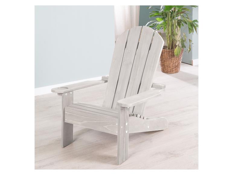 Houten kinder tuinstoel