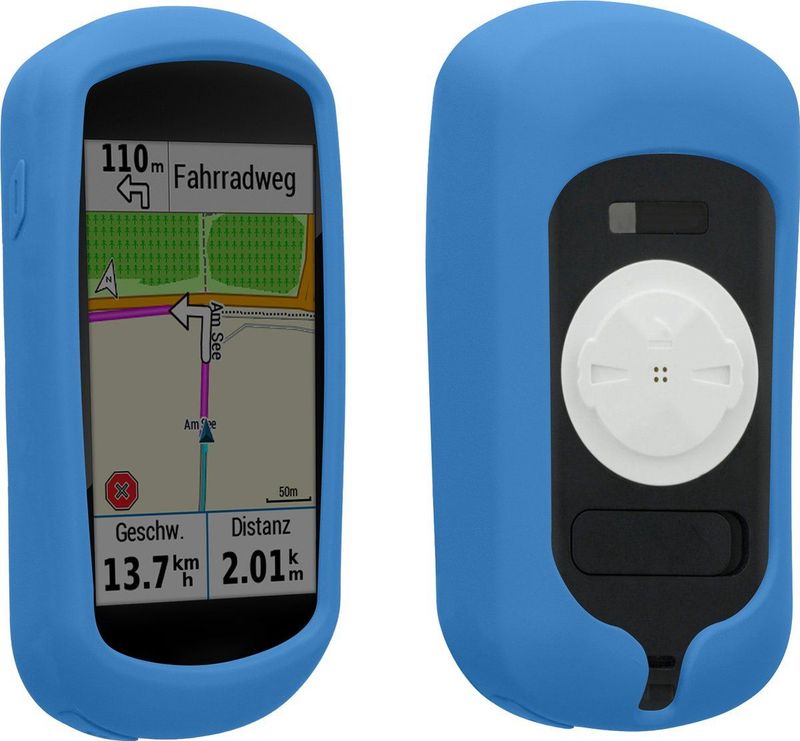 Fietscomputer - Beschermhoes - Zwart - Siliconen - Antislip