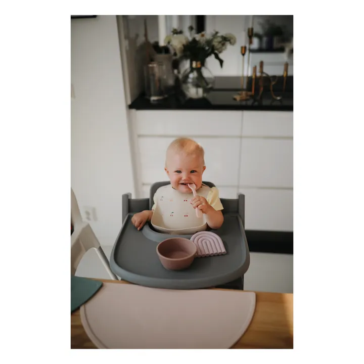 Mushie Bol en silicone | Vieux Rose