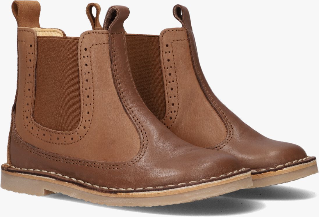 POM POM cognac pom pom chelsea boots 60249