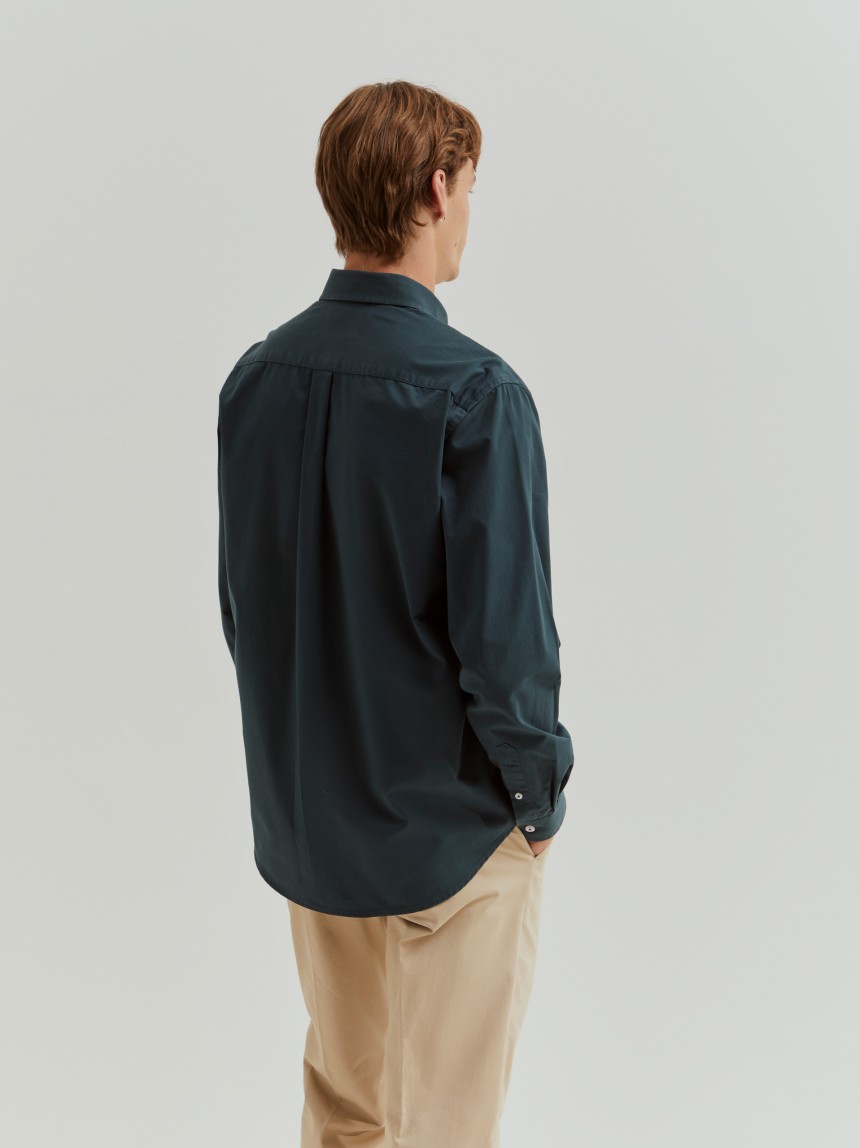 Camisa regular fit de algodão