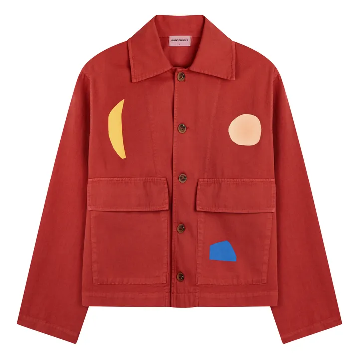 Bobo Choses Veste Summer Landscape - Collection Femme  | Rouge foncé