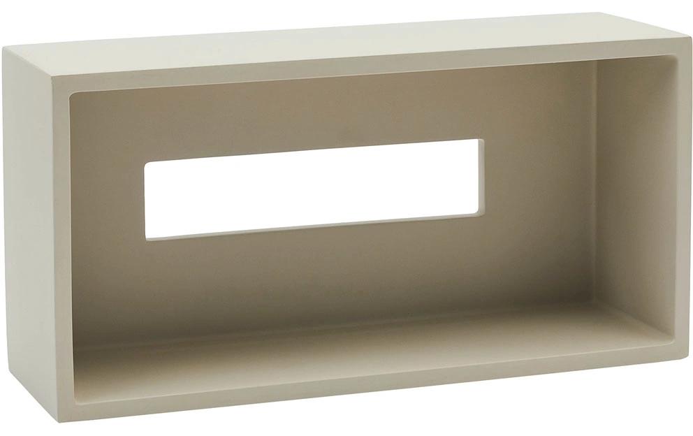 Kosmetiktuchbox Moon Beige, PolymarmorEleganter Taschentuchspender