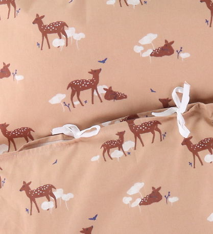 Nørgaard Madsens Bettwäsche - Junior - Rosa m. Bambi