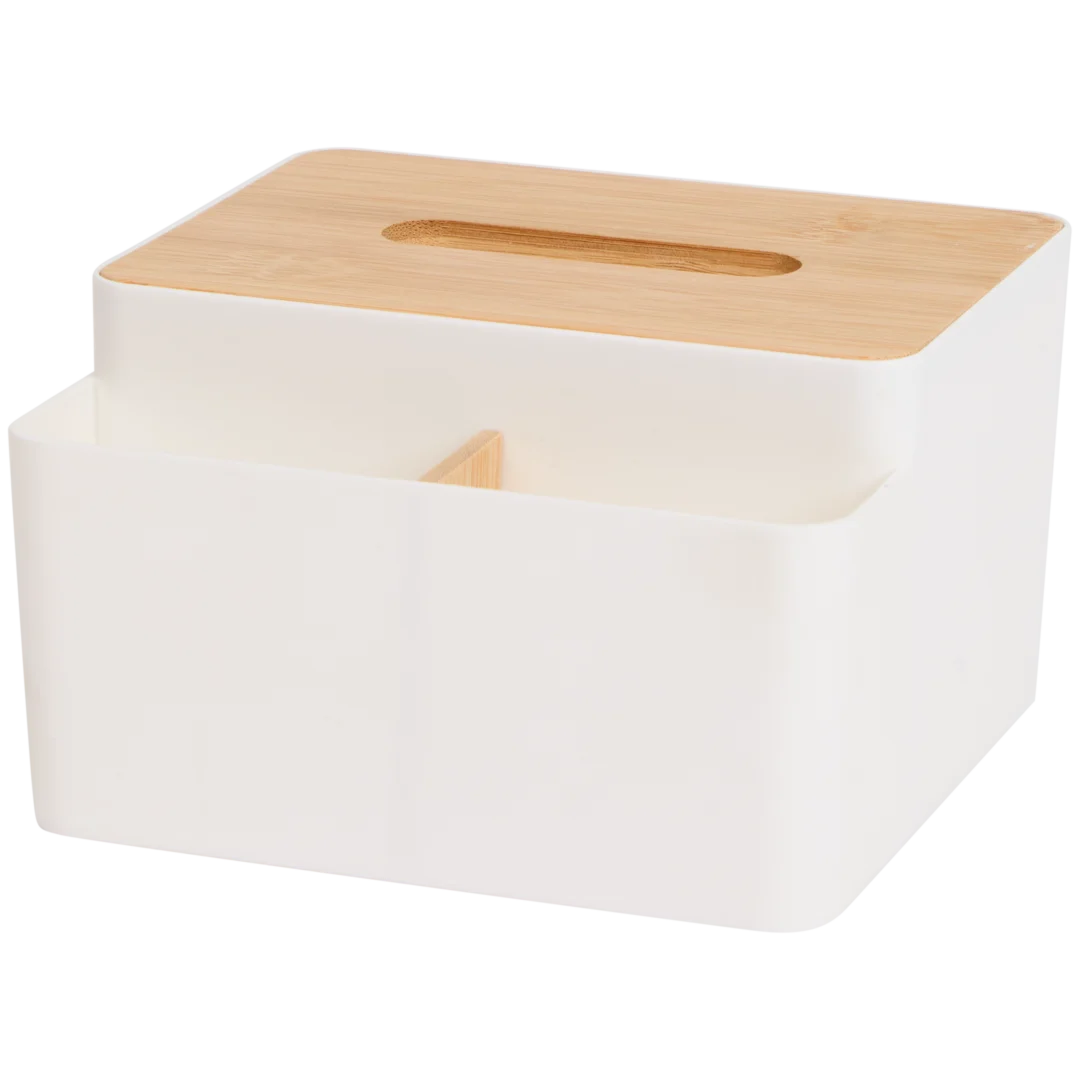 Eleganza tissuebox en organizer 16,5 x 16 x 10 cm