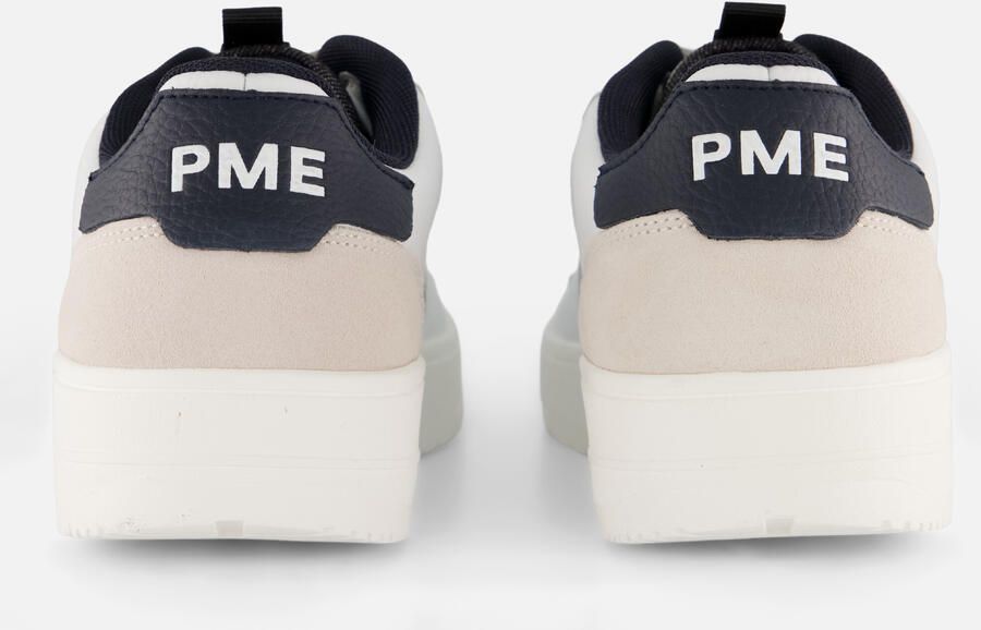 PME Legend Gobbler Lage sneakers Leren Sneaker Heren Wit