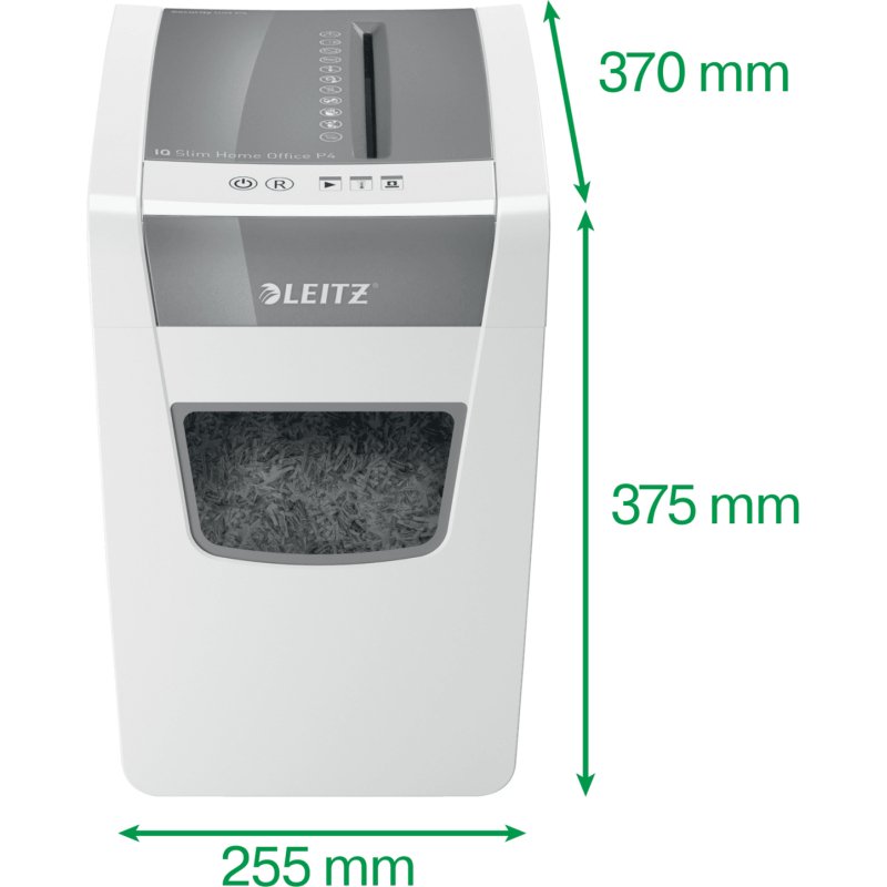 Destructeur Leitz IQ Home Office - coupe croisée