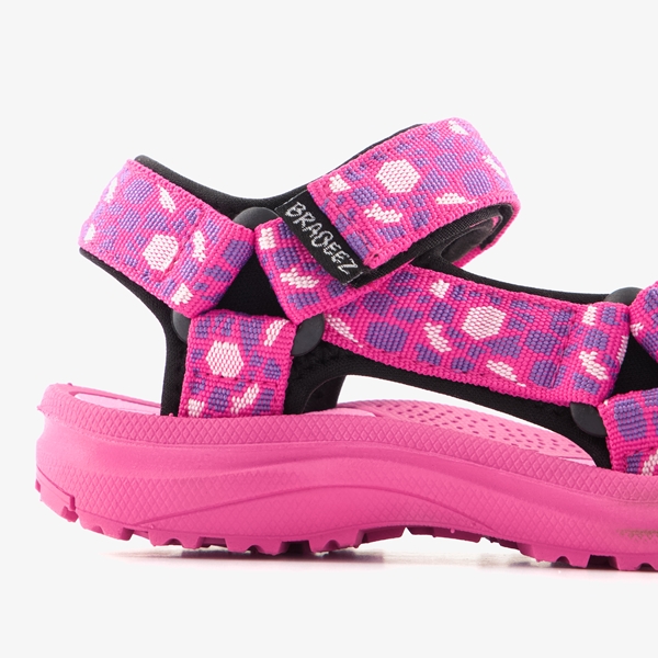 Braqeez meisjes sandalen roze