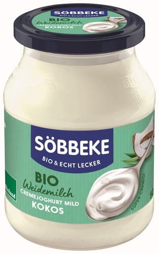 Söbbeke BIO Joghurt mild Kokos 7,5%