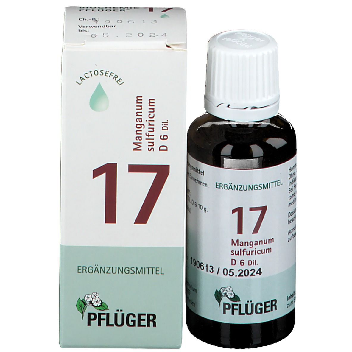 Biochemie Pflüger® Nr. 17 Manganum sulfuricum D6 Tropfen