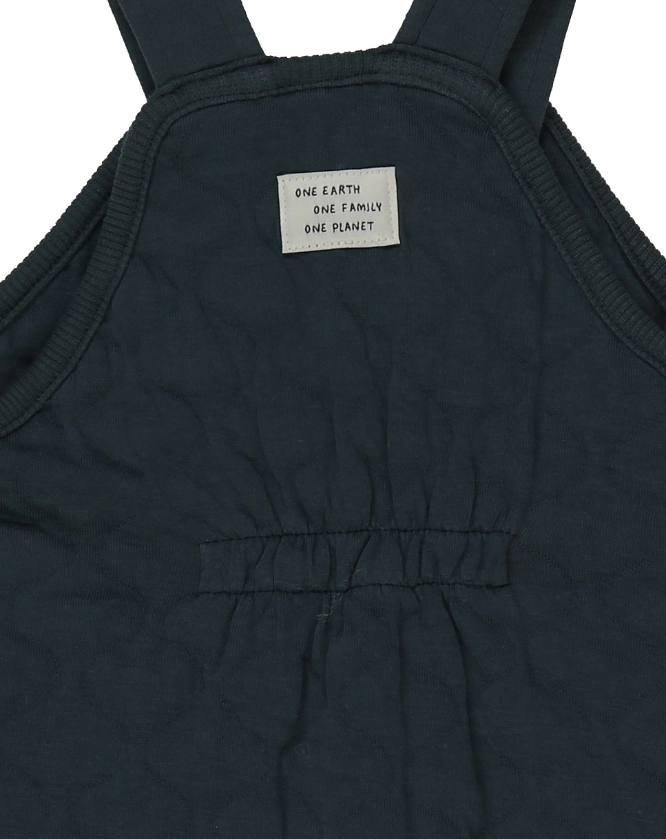 Latzhose QUILT in blue ink