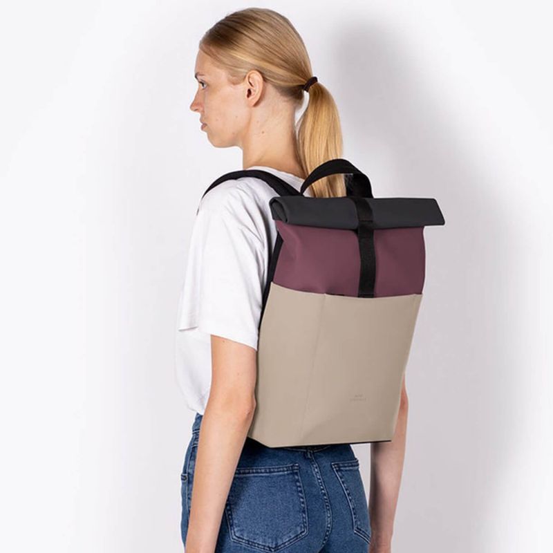 Sac à dos Lotus Hajo Mini 42cm Eggplant - Nude