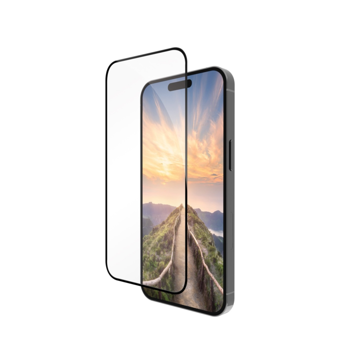 iPhone 16 Pro Max ECO-SHIELD Antimikrobieller Displayschutz Case Friendly Recycled (ES67CL006214)