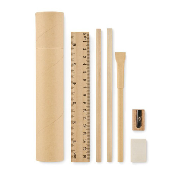 GiftRetail MO2514 - MEJU Set d'écriture tube en papier