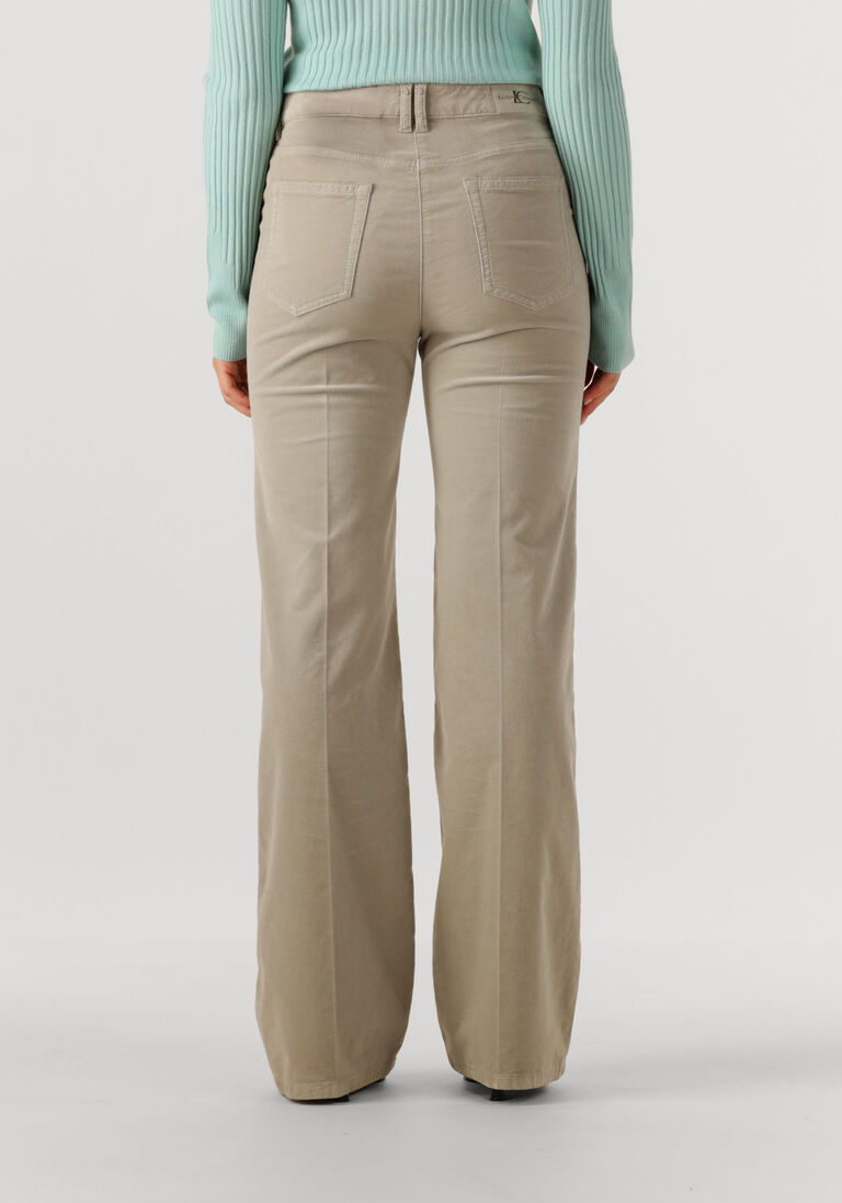 zand luisa cerano flared broek 628830/3577