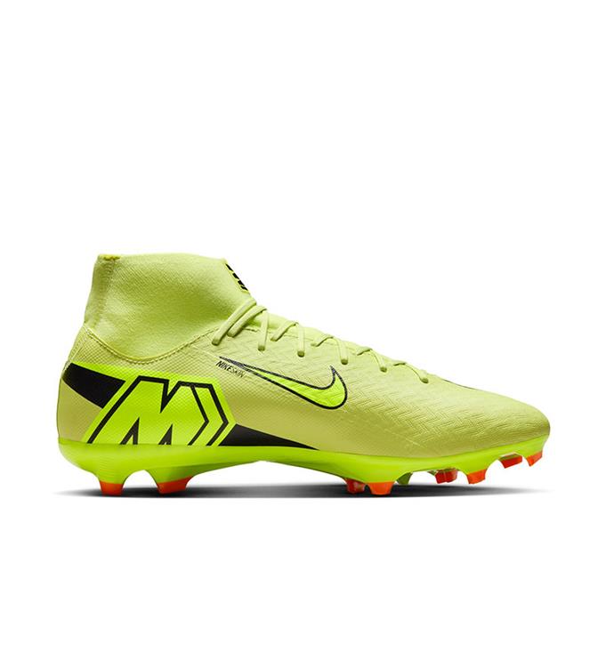 Nike ZM SUPERFLY 10 ACAD FG/MG FQ1456-003 LIMELIGHT-VOLT-HYPER-CRIMSON