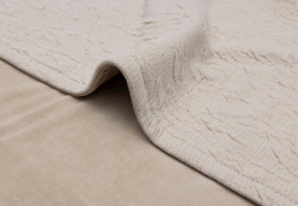 baby ledikatndeken 100x150cm Soft Waves - Nougat/Velvet