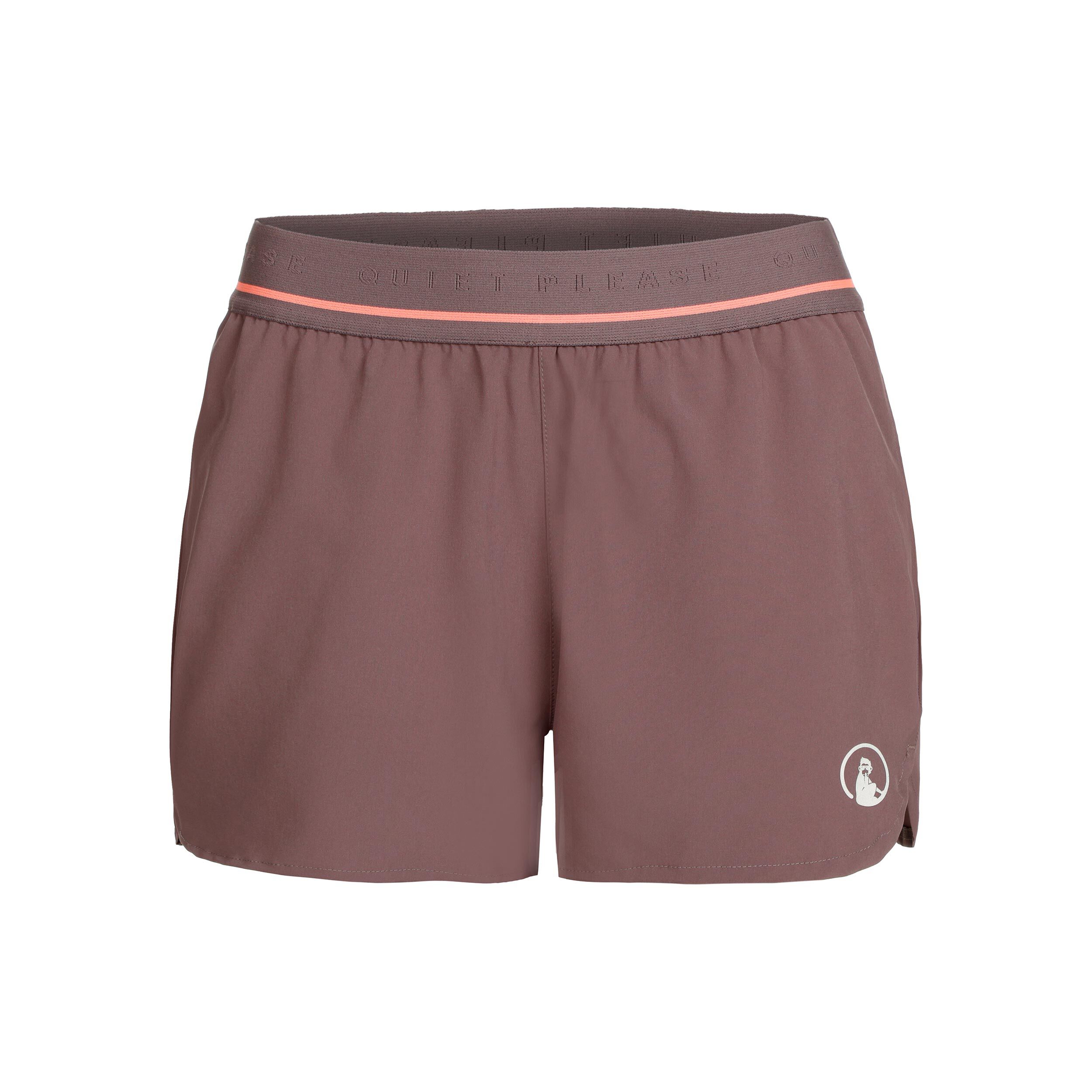 Quiet Please Match Shorts Femmes - Violet
