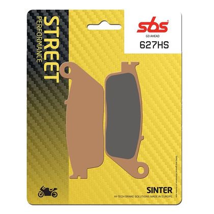 Plaquettes de freins SBS 627HS Sinter Métal Fritté avant