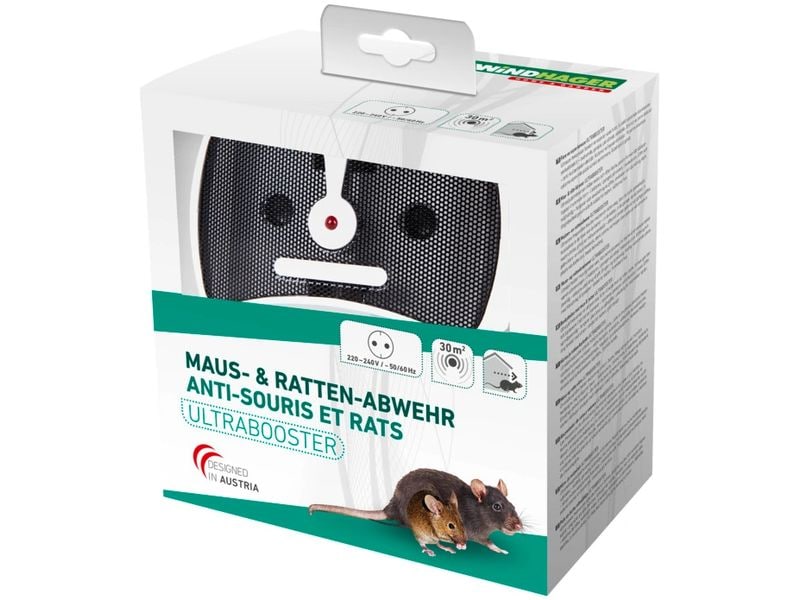 Windhager Maus-& Rattenabwehr Ultrabooster Mäusefalle
