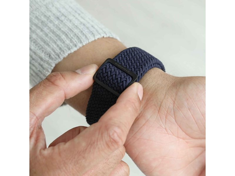 Vonmählen Armband Woven Loop Apple Watch 40/41/42 mm Navy B Armband für Apple Watch 40/41/42 mm
