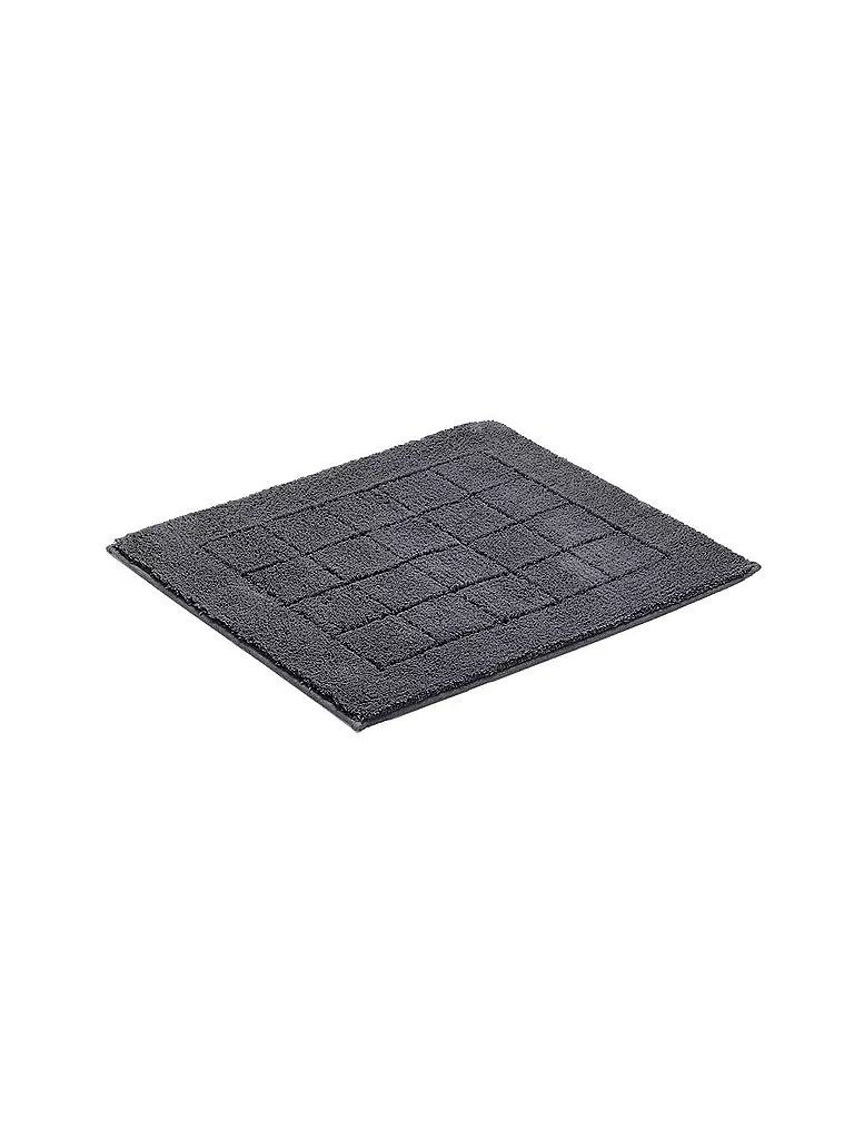 VOSSEN Badeteppich EXCLUSIVE 55x65cm Flanell grau