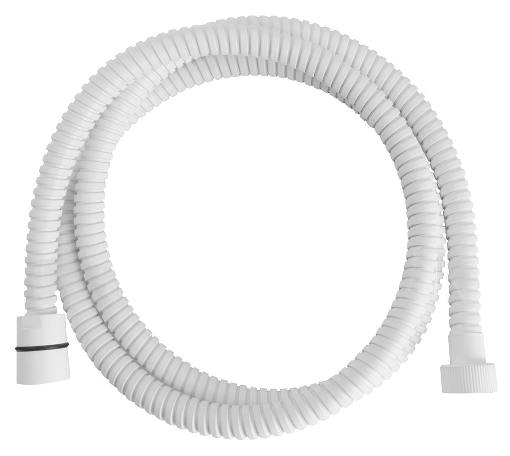 Sapho Powerflex doucheslang 150cm mat wit