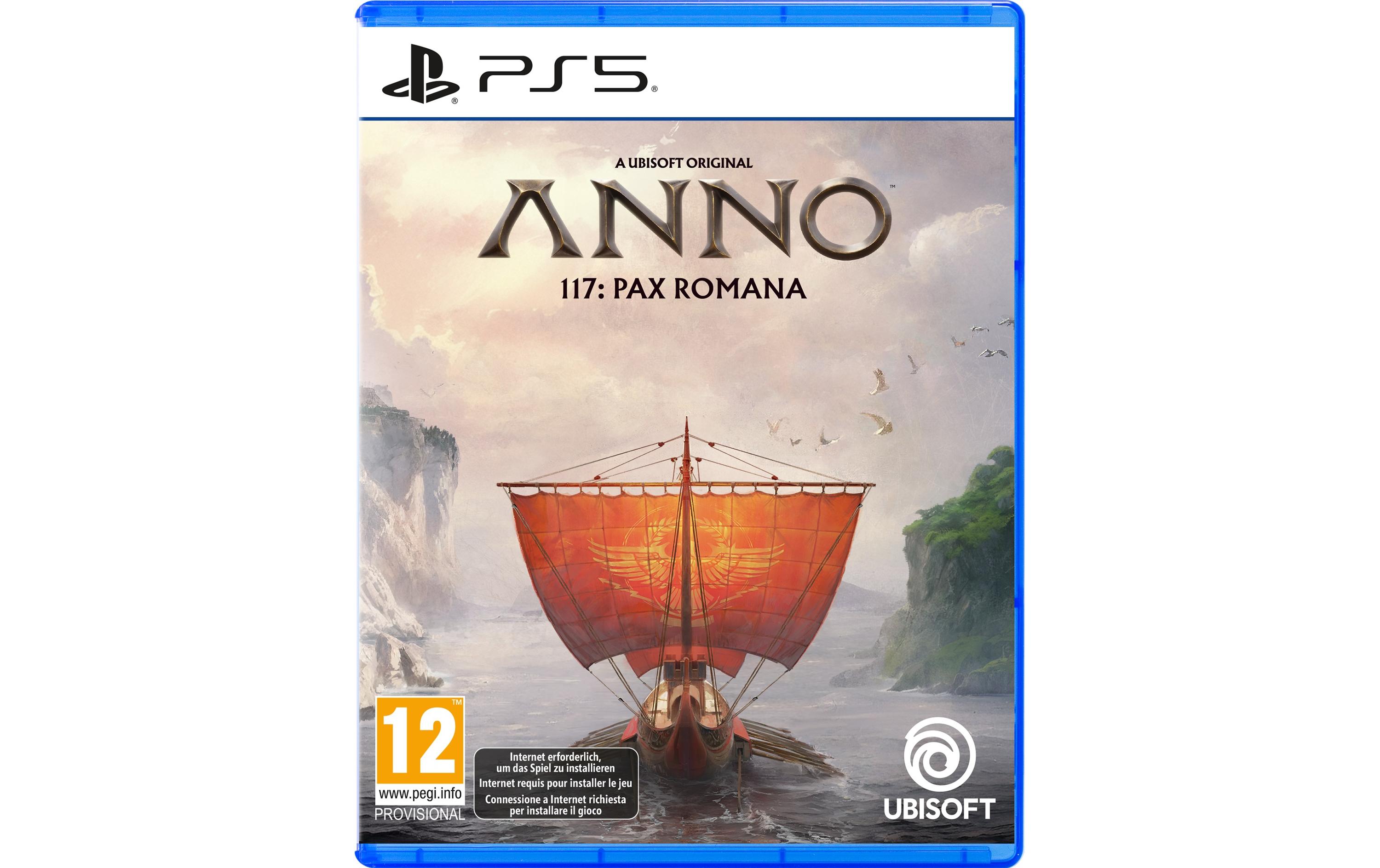 ANNO 117 Pax RomanaAntikes Aufbaustrategiespiel für PS5