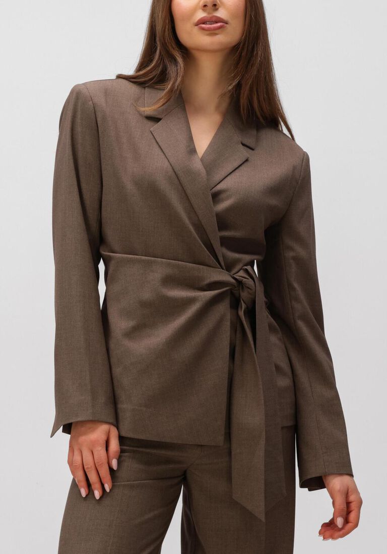 bruine second female blazers dakota wrap blazer