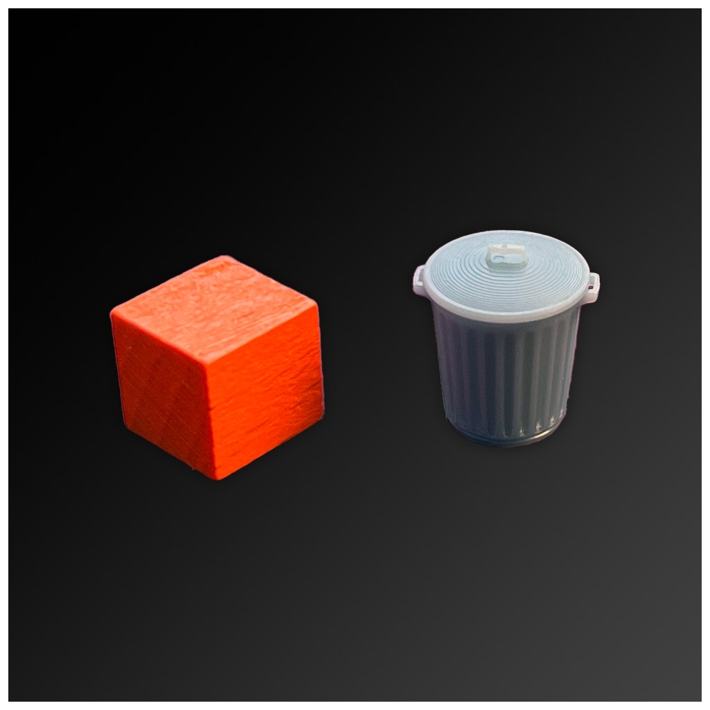Pion - Poubelle - Taille Mini