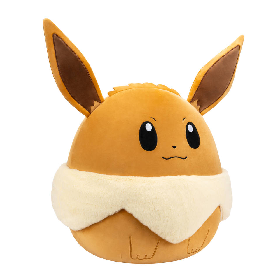 Pokémon Squishmallow jumbo pluche Eevee - 50 cm