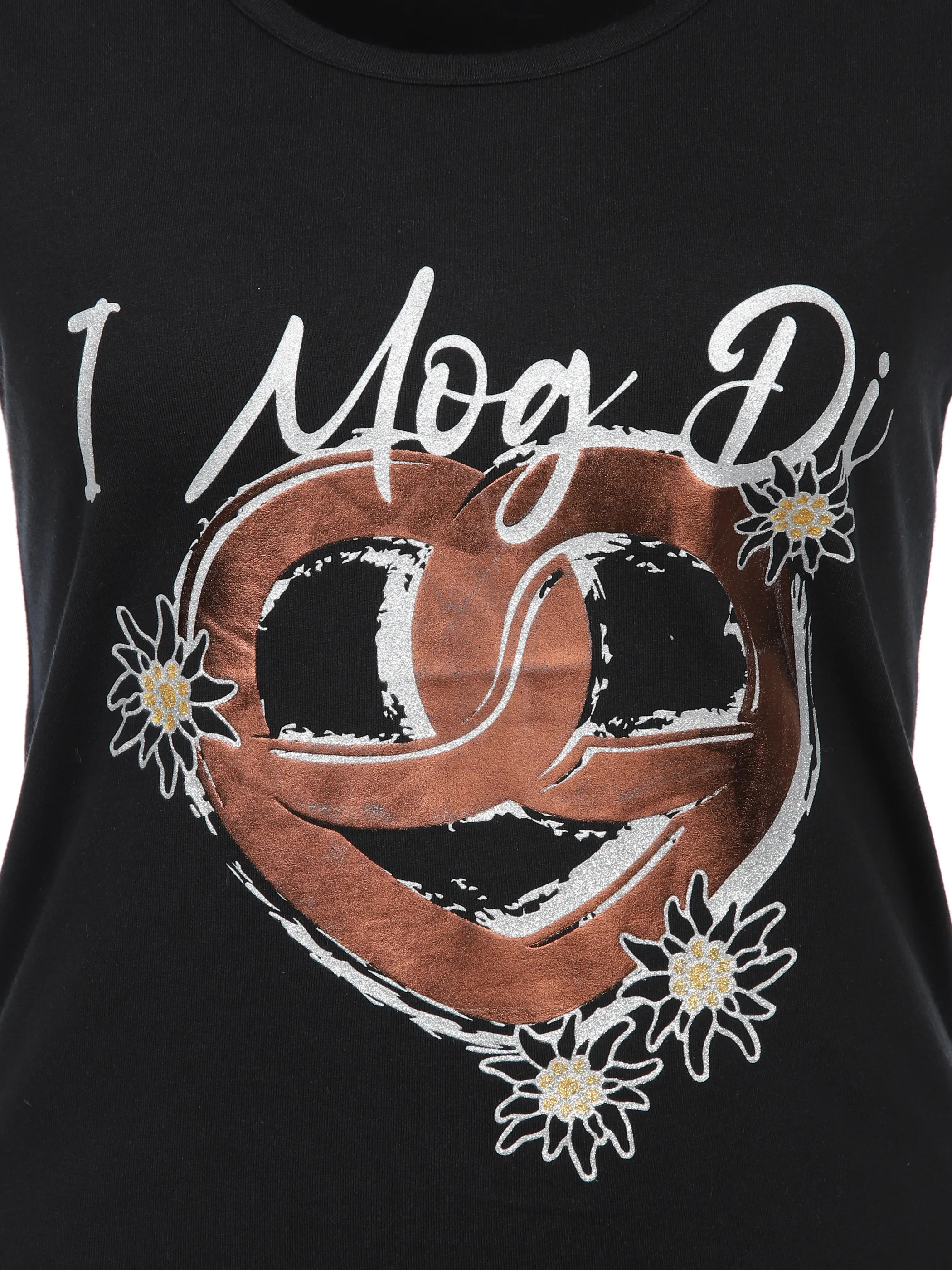 Damen T-Shirt mit Trachtenmotiv