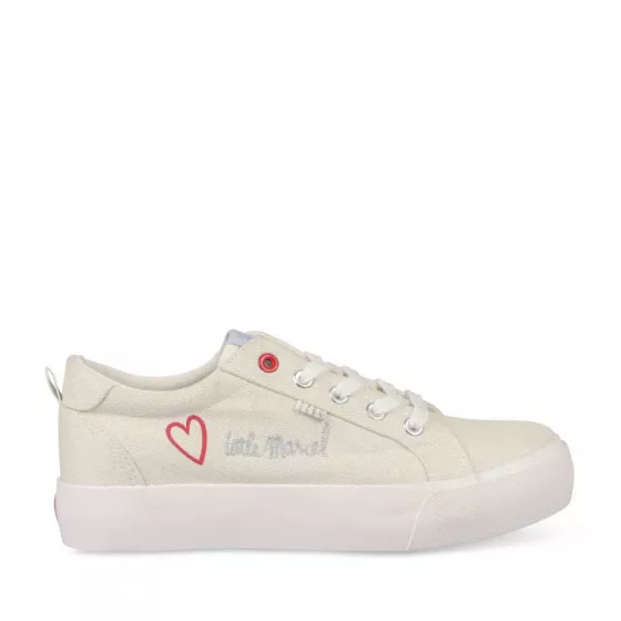 Baskets BLANC LITTLE MARCEL
