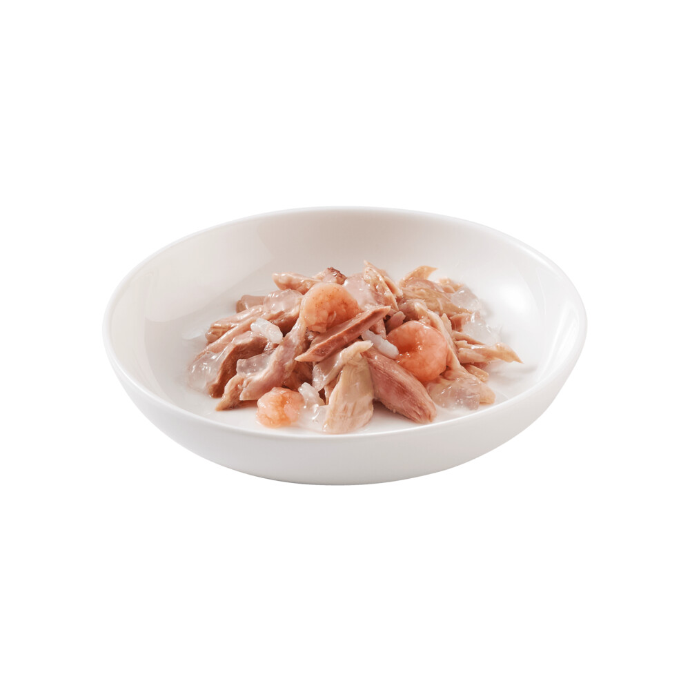 Schesir Kattenvoer Tonijn - Garnaal6 x 50 gr