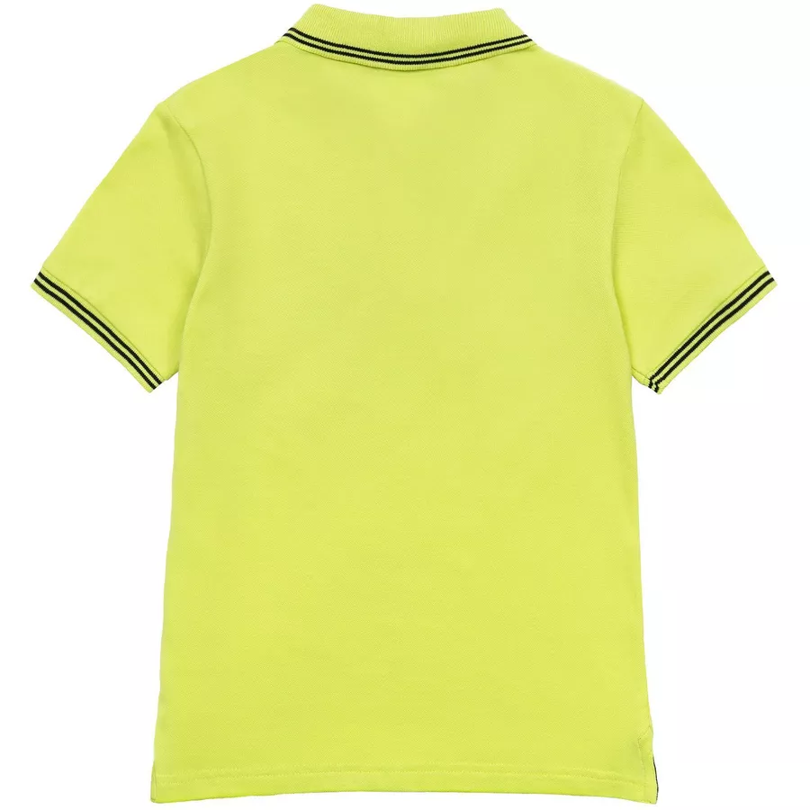 MINOTI Poloshirt mit Kontrastelementen Grün