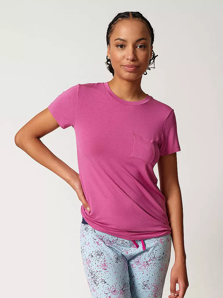 SKINY Loungewear T-Shirt beere
