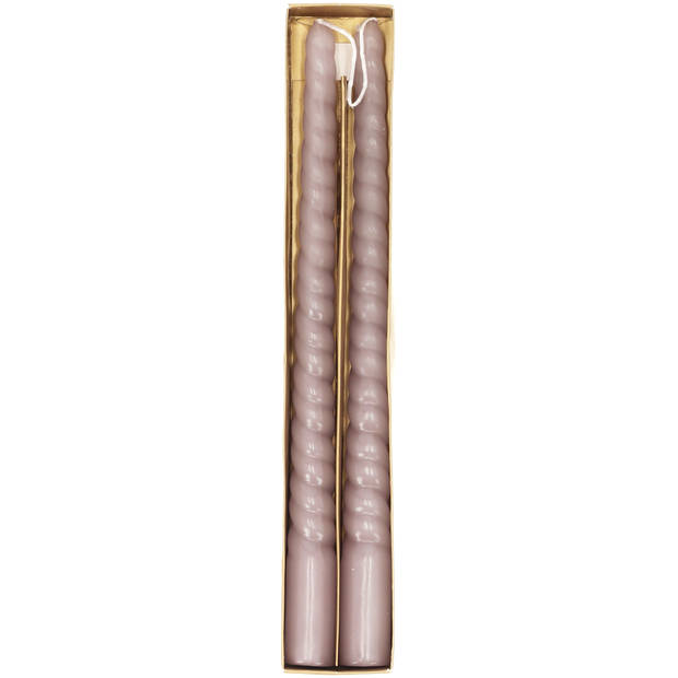 Blokker Dinerkaars Swirl - 2 stuks - 29 cm - Beige
