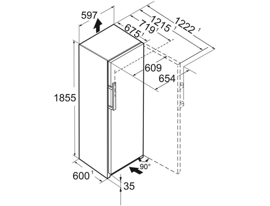 LIEBHERR - Congélateur armoire FND525I-22
