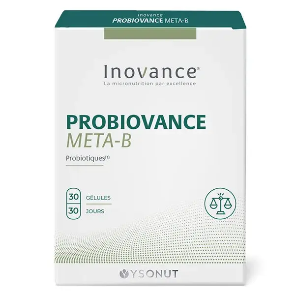 Inovance Probiovance Meta-B Probiotiques 30 gélules