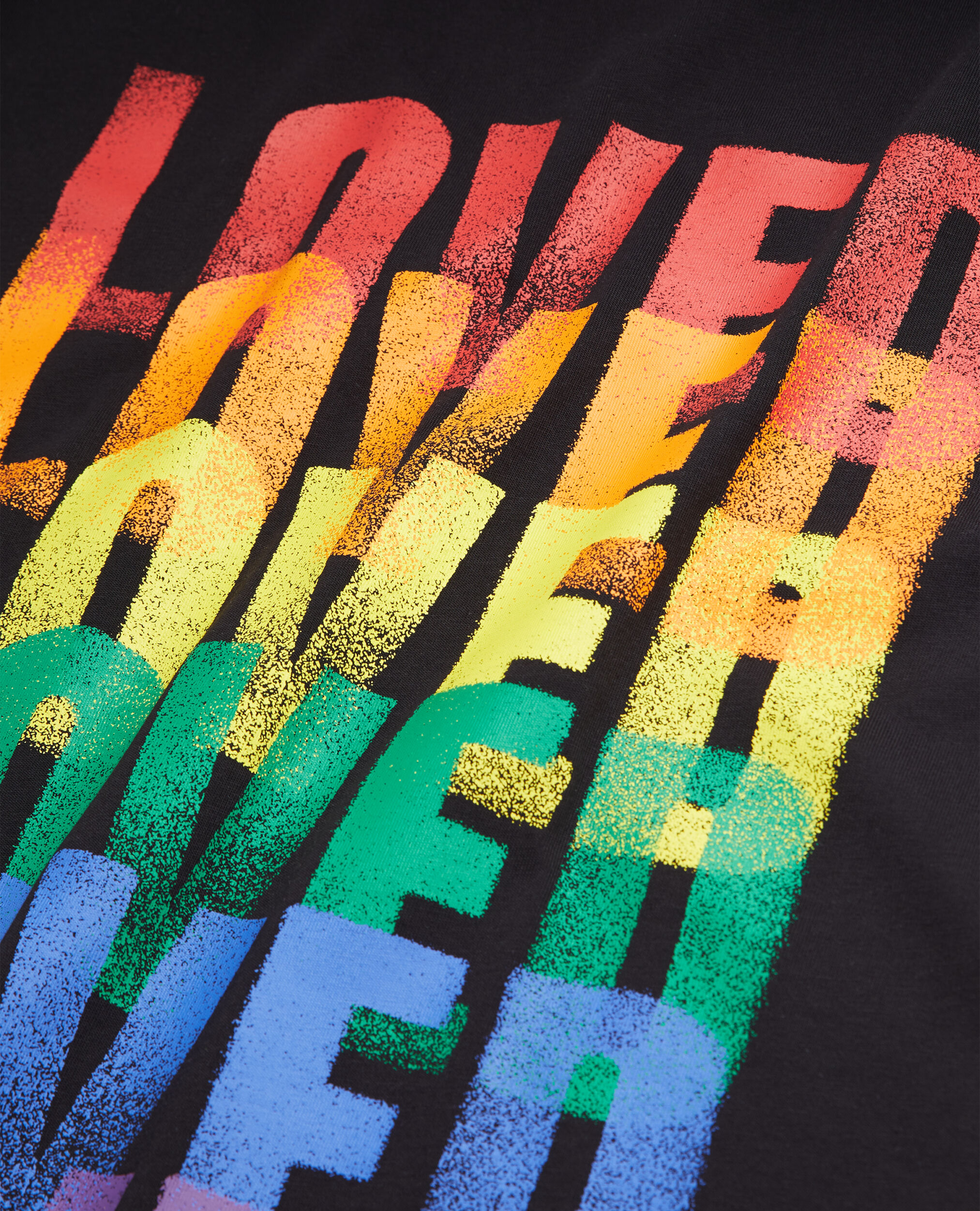 T-shirt Pride noir