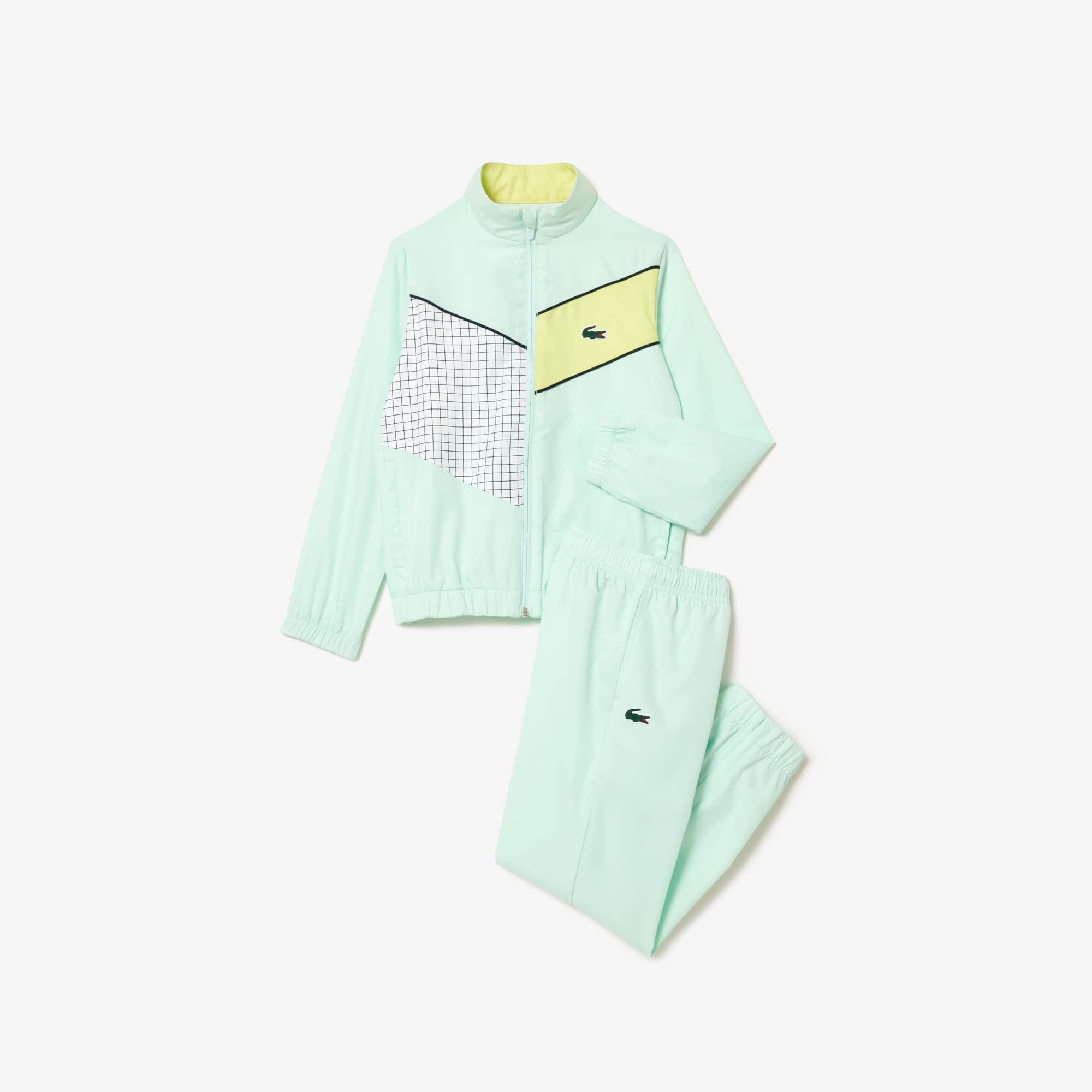 Ensemble survêtement Tennis color-block Survetements - Vert - Lacoste - Garçon