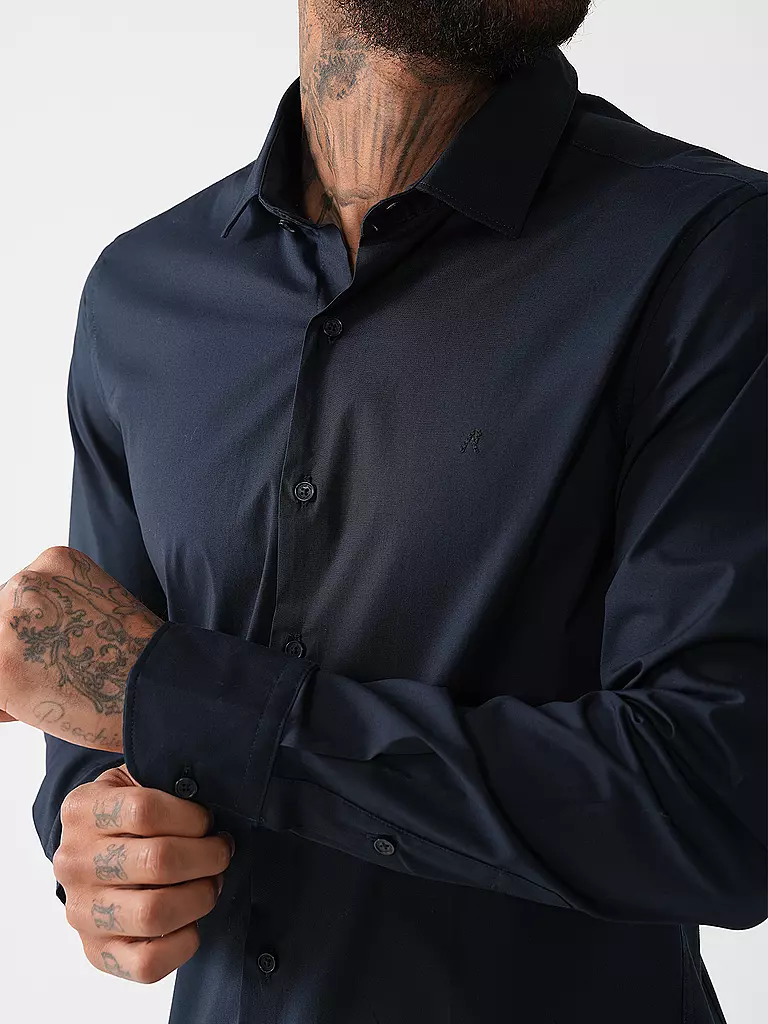 REPLAY Hemd Slim Fit blau